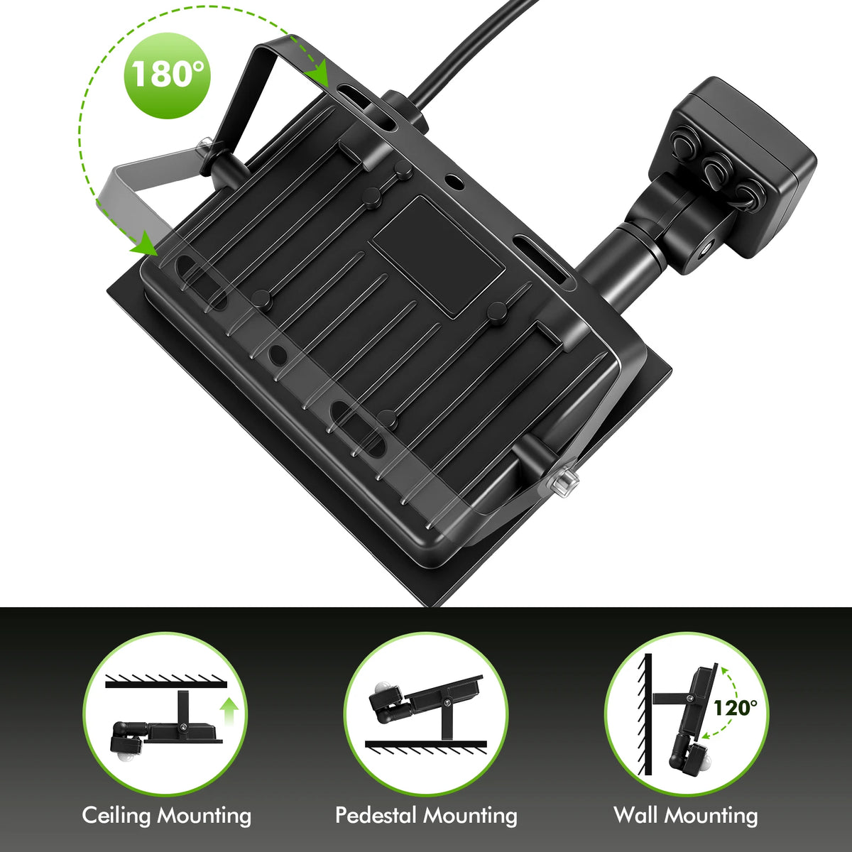 Motion Sensor LED Flood Light With Dusk To Dawn Protection