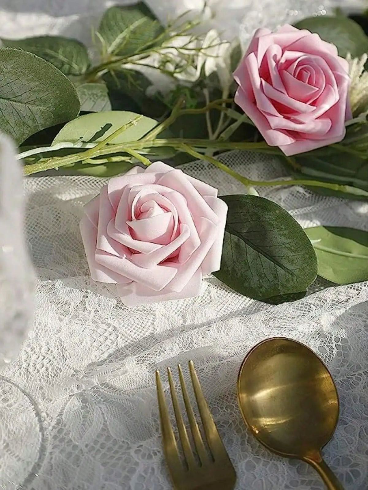 Artificial Foam Rose Flowers For Wedding Bouquets And Home Decor
