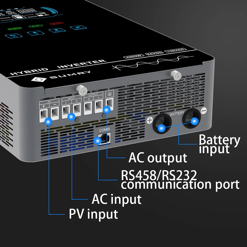SUMRY Hybrid Off Grid Solar Inverter With MPPT Charger