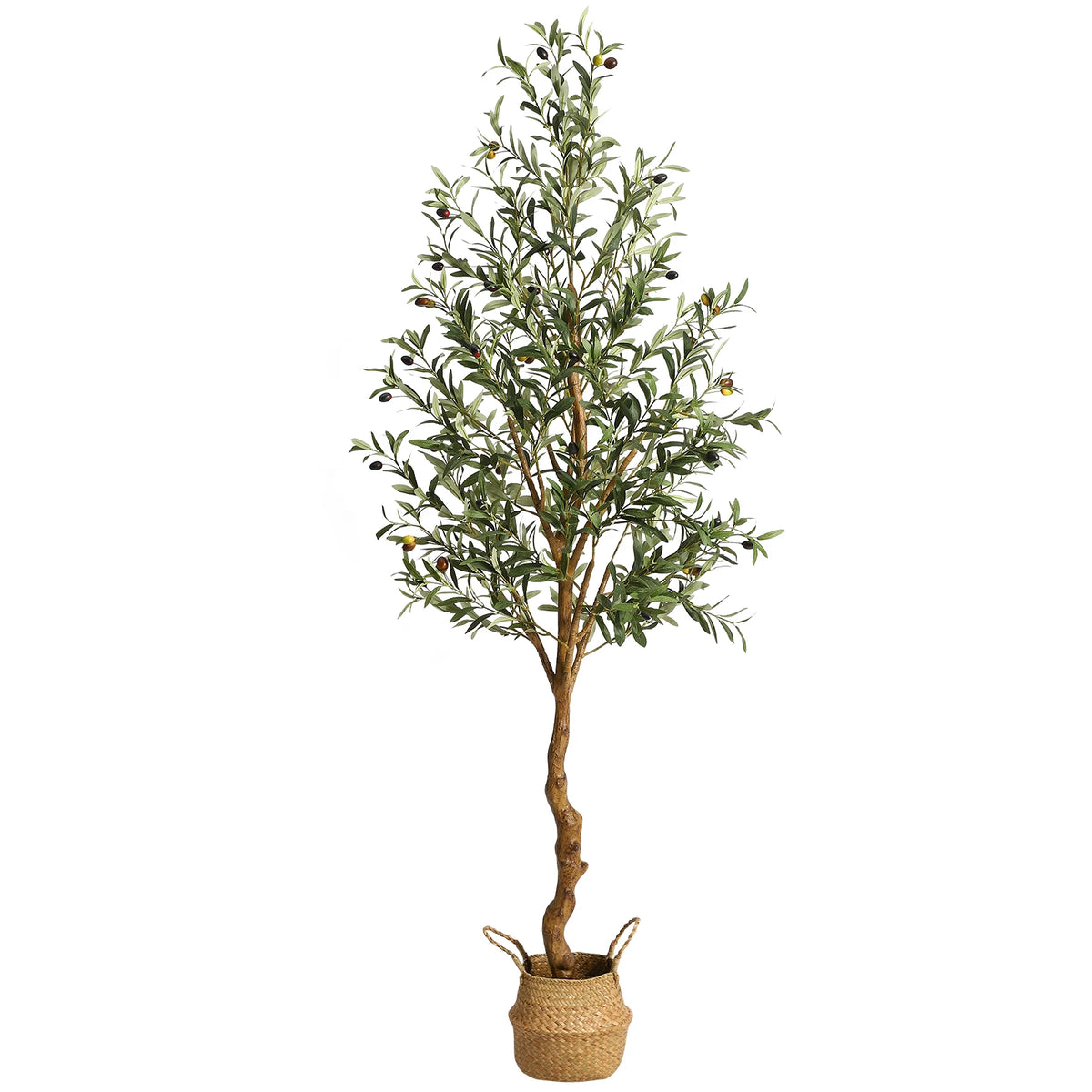HiMISS Artificial Olive Tree for Home and Garden Decor