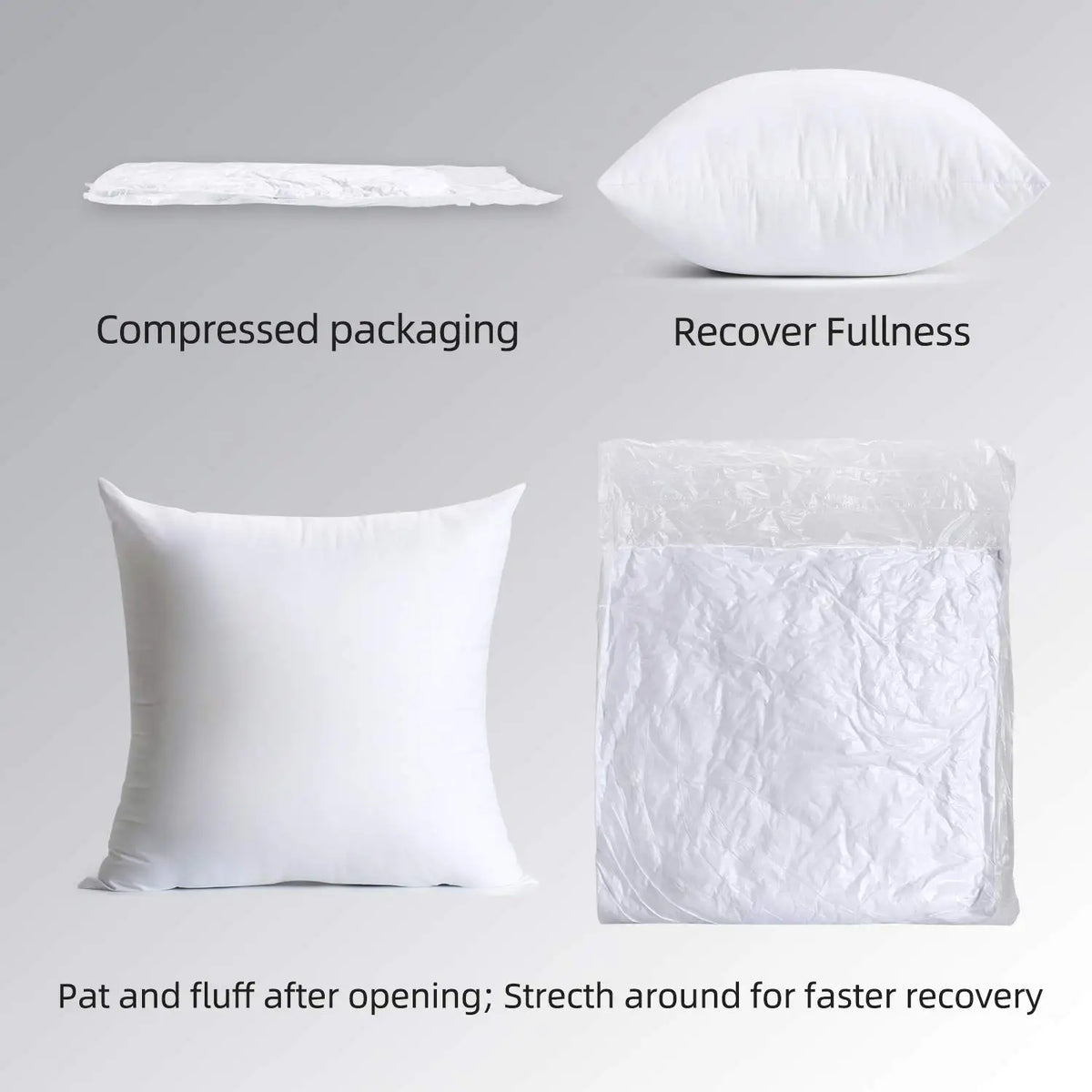 Decorative Throw Pillow Inserts For Beds And Couches
