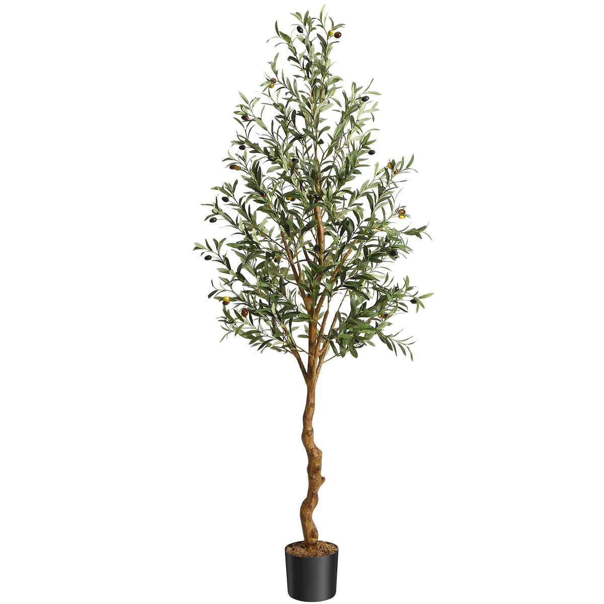 HiMISS Artificial Olive Tree for Home and Garden Decor