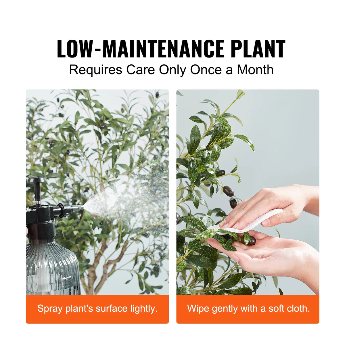 SucceBuy Artificial Olive Tree With Secure Anti Tip Protection