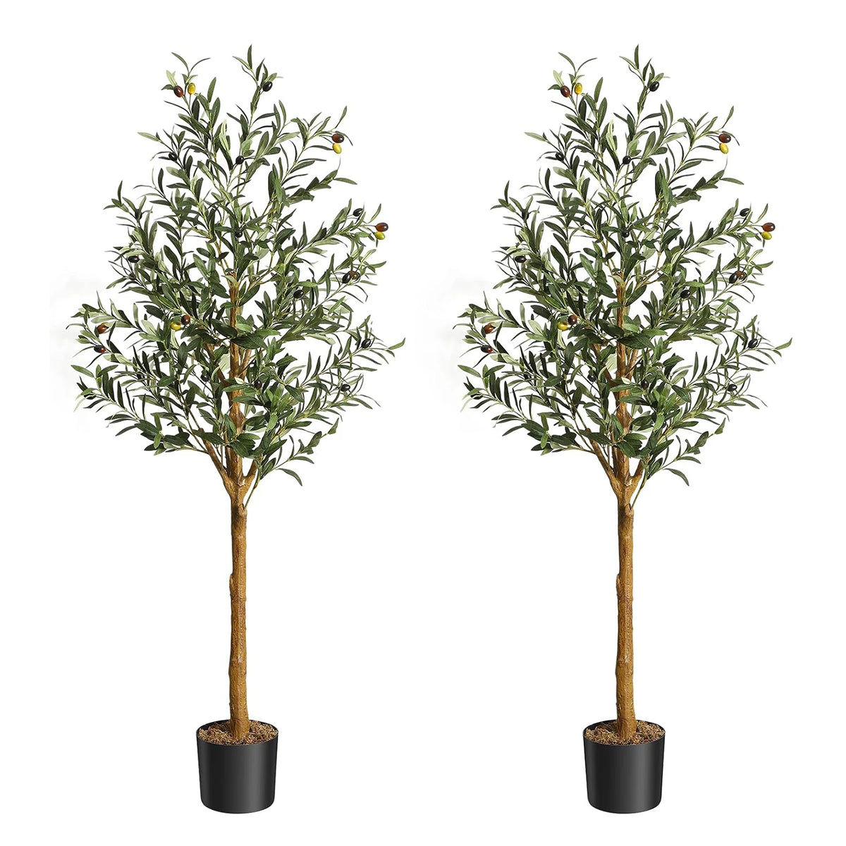 HiMISS Artificial Olive Tree for Home and Garden Decor