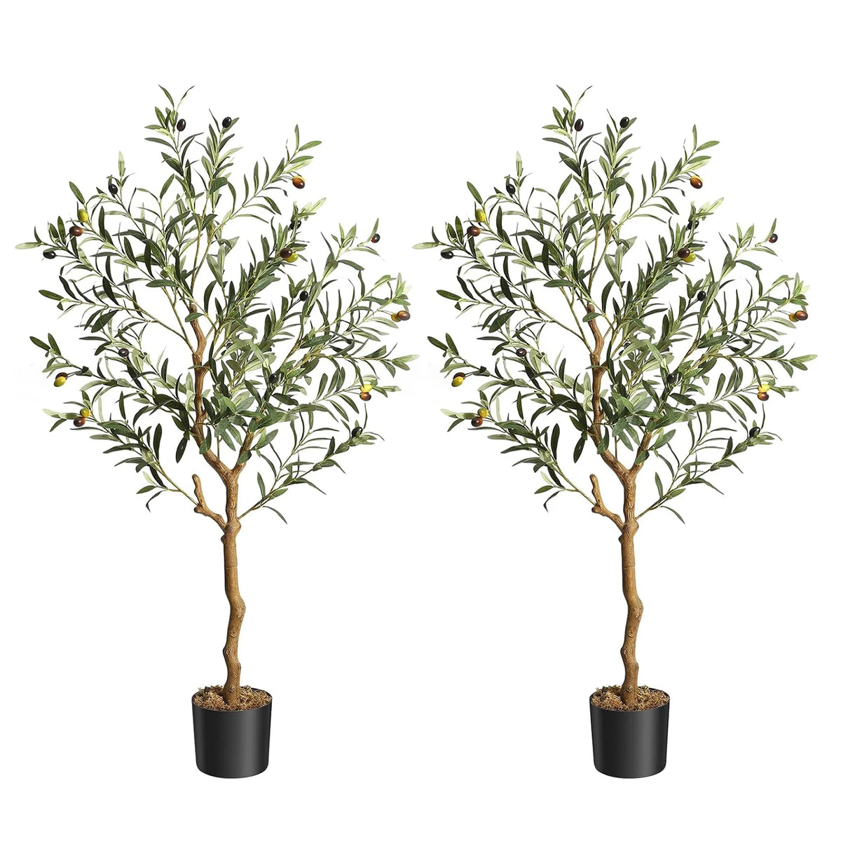HiMISS Artificial Olive Tree for Home and Garden Decor